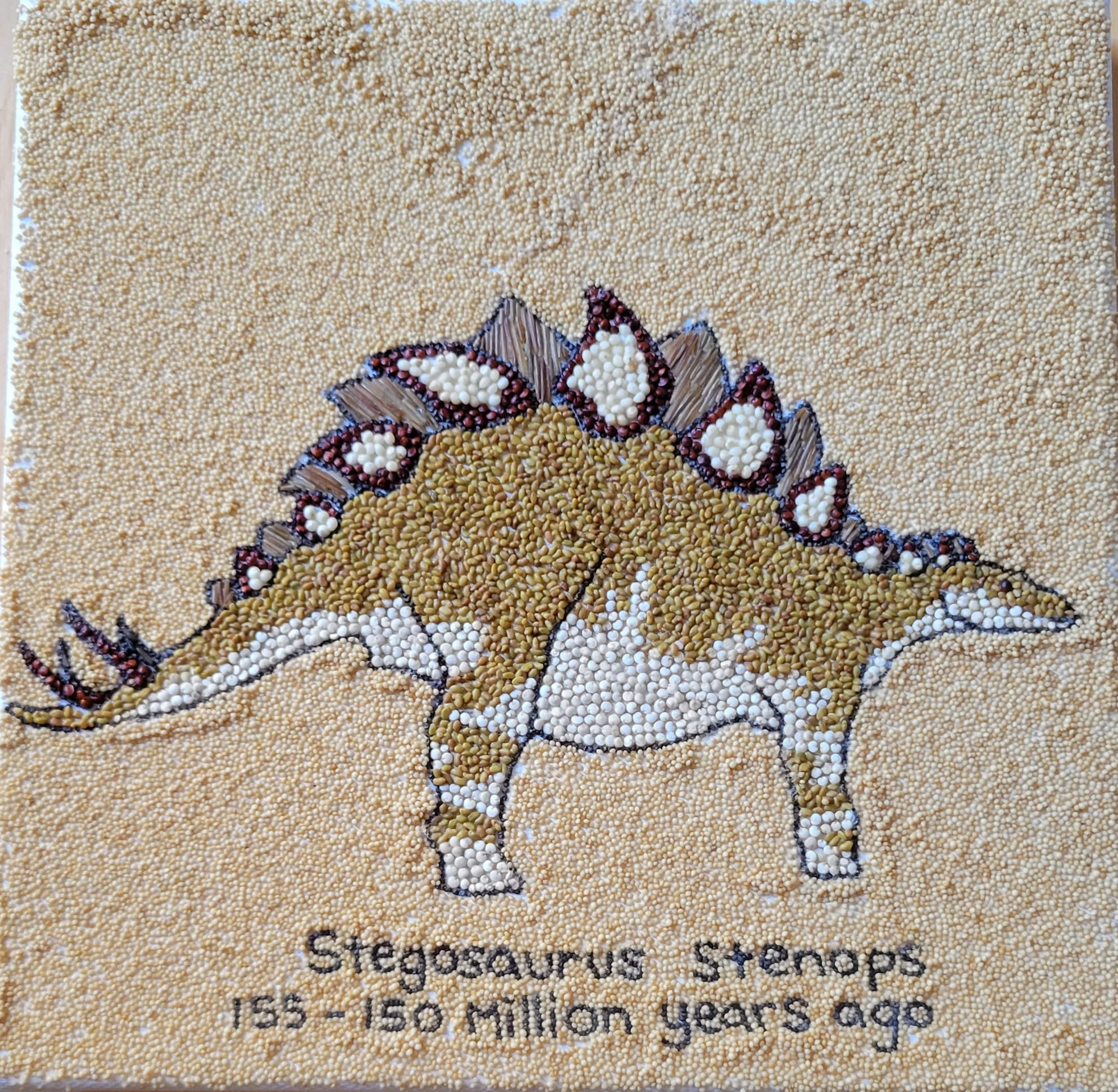 [Andrea Reynolds Stegosaurus image]